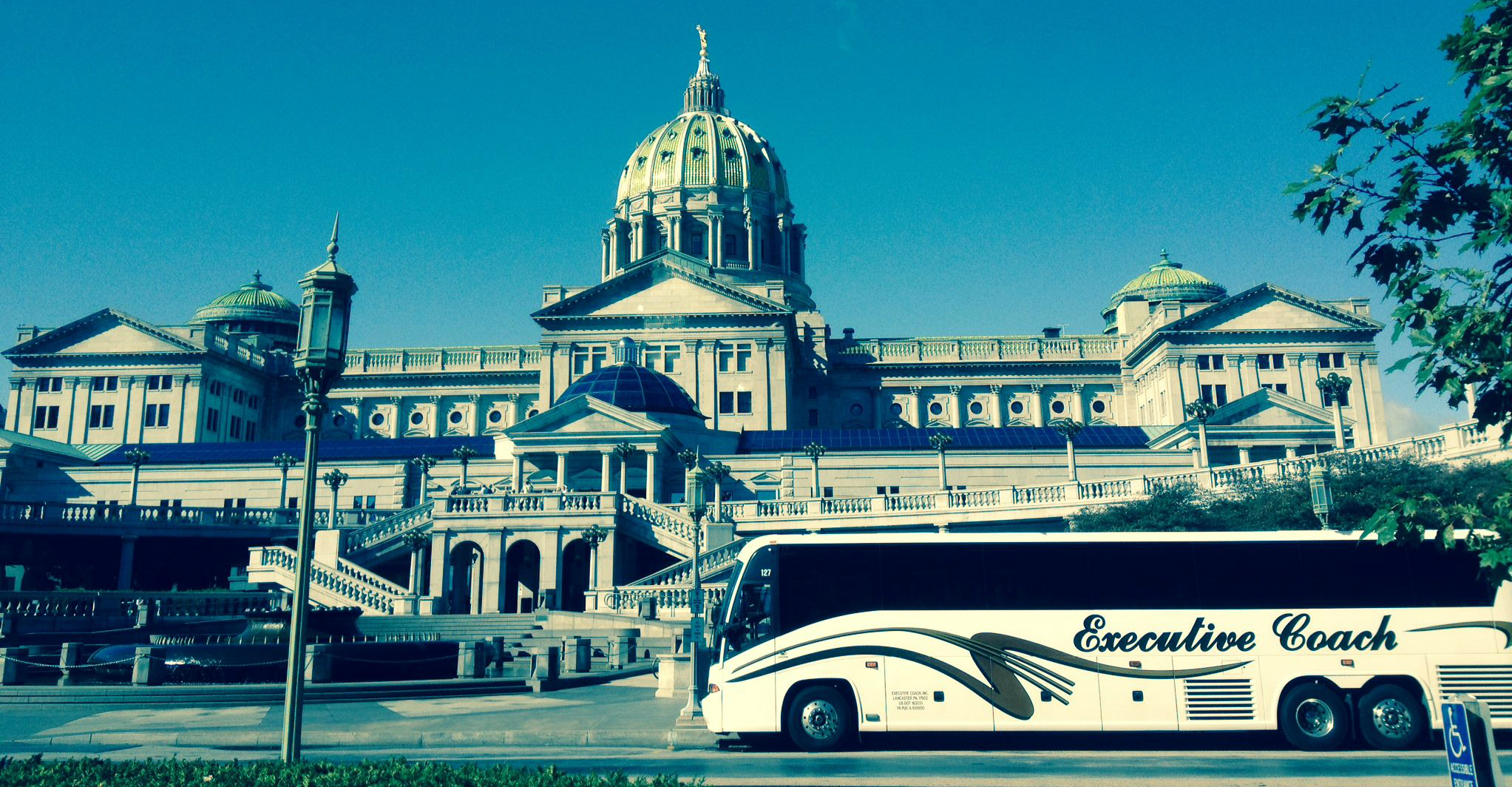 Motorcoach service in Harrisburg, PA