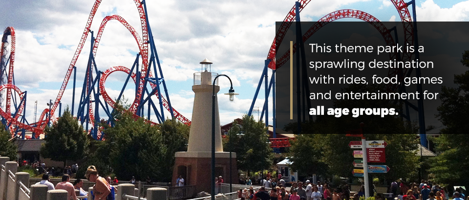 Hersheypark has rides, food, games, and entertainment for all age groups.