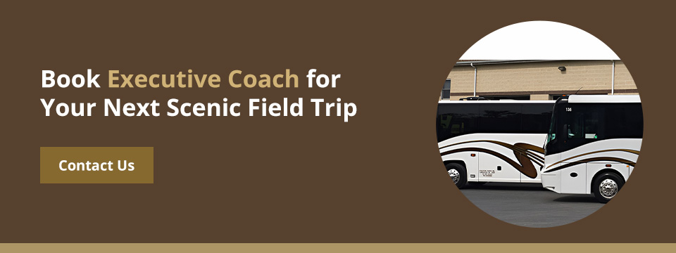 Book Executive Coach for Your Next Scenic Field Trip