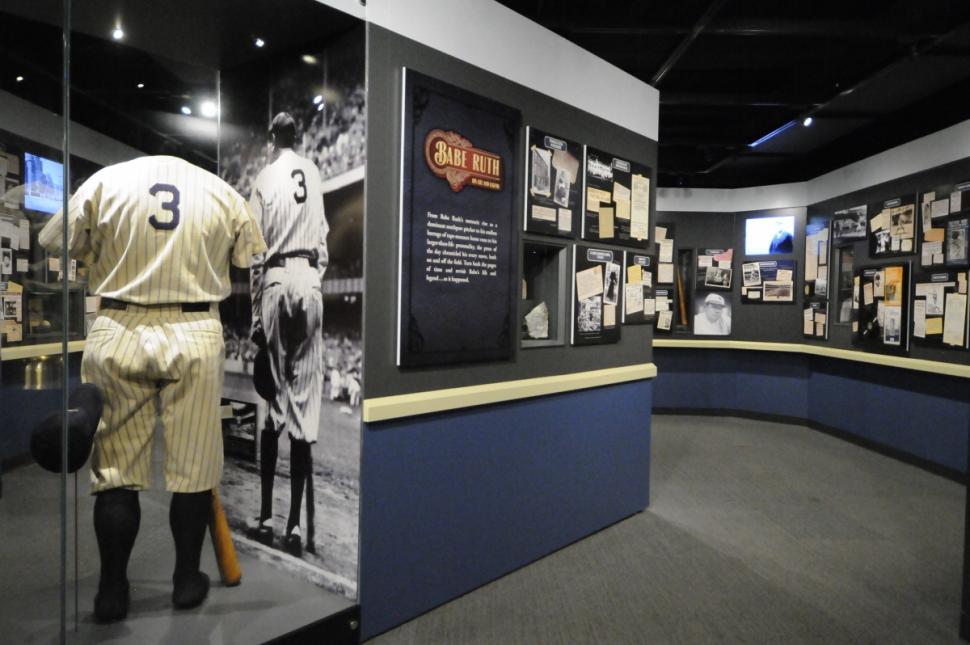 Babe Ruth in the Baseball Hall of Fame